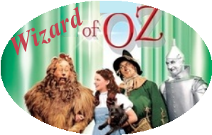 promotional pic for Wizard of Oz movie